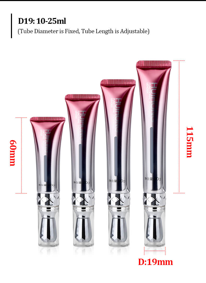 Wholesale Eye Cream Tube Custom Applicator Eye Cream Tube