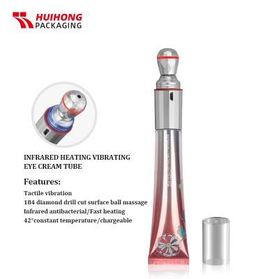 30ml Electric Eye Cream Massage Tubes With Vibrating Applicator For Cosmetic Packaging