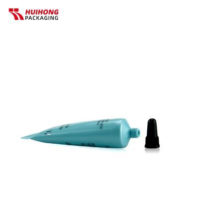 10ml Blue Matte Eye Cream Nozzle Tube With Bullet Cap