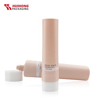 80ml Body Hair Removal Cream Squeeze Tube With Screw Oval Top Lid