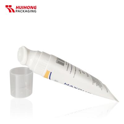 85ml Massage Brush Face Wash Aluminum Tube For Cosmetic Packaging