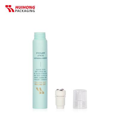 Pharmaceutical Packaging Tube 3 Balls Stainless Roller Cream  Tube With PETG Lid