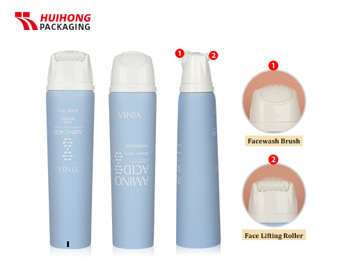  Massage Silicone Brush Roller Tube